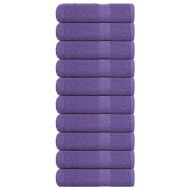 Кърпи за душ 10 бр. FROGN Лилави 70x140 см 100% Памук