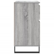 Сайдборд, сив сонома, 60x35x70 см, инженерно дърво