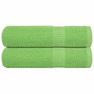 Кърпи за баня 2 бр. FROGN Ябълково зелени 100x150 см 100% памук