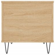 Кафе маса, дъб сонома, 60x44,5x45 см, инженерно дърво