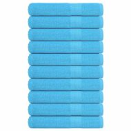 Кърпи за сауна 10 бр. FROGN Тюркоазени 80x200 см 100% памук