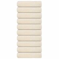 Кърпи за баня 10 бр. FROGN кремави 100x150 см 100% памук