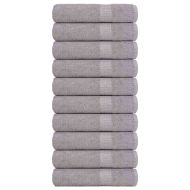 Кърпи за душ 10 бр. FROGN Сиви 70x140 см 100% памук