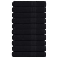 Кърпи 10 бр. FROGN Черни 100x200 см 100% Памук