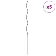 Спираловидни подпори за растения 5 pcs Зелен 110 cm