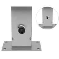 Градински душ, неръждаема стомана, квадратен