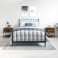 Нощни масички, 2 бр, опушен дъб, 34x35,5x45 см, инженерно дърво