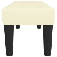 Пейка, кремава, 100x30x30 см, изкуствена кожа