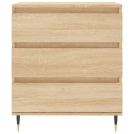 Сайдборд, дъб сонома, 60x35x70 см, инженерно дърво