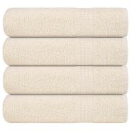 Кърпи за баня 4 бр. FROGN кремави 100x150 см 100% памук