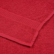 Кърпи за баня 4 бр. FROGN Червени 100x150 см 100% Памук