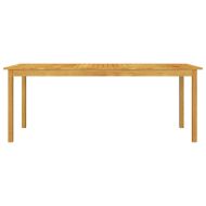 Градински трапезен комплект, 11 части, кафяв