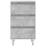 Бюфет бетонно сив 40x35x70 см инженерно дърво