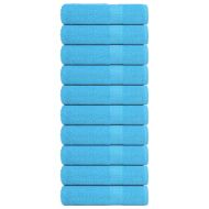 Кърпи за ръце 10 бр. FROGN Тюркоазени 50x100 см 100% памук