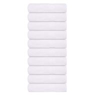 Кърпи за ръце 10 бр. FROGN Бели 50x100 см 100% Памук