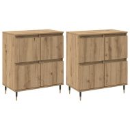 Скейдбордове 2 pcs дъб артизан 120 x 35 x 70 см Инженерно дърво