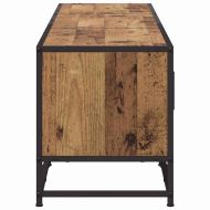 ТВ Единици 2 pcs Старо дърво 210 x 35 x 41 см Инженерно дърво