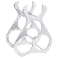 Винен рафт Сребрист 23 x 14 x 28 см Алуминий