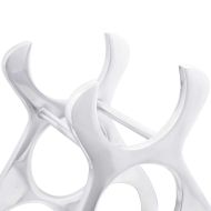 Винен рафт Сребрист 23 x 14 x 28 см Алуминий