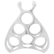 Винен рафт Сребрист 38 x 33 x 13 см Алуминий