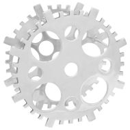 Винен рафт Сребрист 39 x 39 x 14 см Алуминий