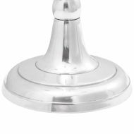 Свещник Сребрист 39 x 39 x 60 см Алуминий