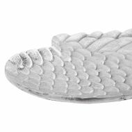 Кошница с плодове 2 pcs Сребрист 40 x 18 x 2.5 см Алуминий