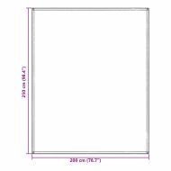 Килим за палатка Синьо и сиво 200 x 250 см Полиетилен