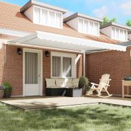 Резервен плат за тента Бяло 450 × 300 cm Платно