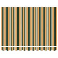 Резервен плат за тента Зелен и жълт 300 x 250 cm Платно