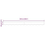Сенник Валанс Червено 2.3 x 0.2 м Платно