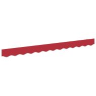 Сенник Валанс Червено 2.8 x 0.2 м Платно