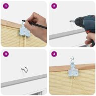 Ролетна щора С завеси Природа 110 x 160 cm бамбук