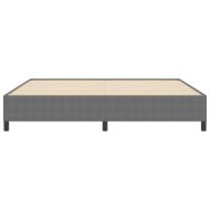 Рамка за легло Светлосиво 200 x 200 cm Кадифе