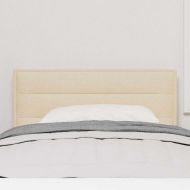 Облегалка за глава с таблото Крем 100 cm Изкуствена