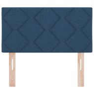 Текстилна табла за глава с таблото Синьо 80 cm текстил