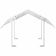 Капак за камина Сребрист 60 x 60 x 38 cm Неръждаема стомана