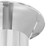 Дъждобран за комин Сребрист 35 x 35 x 20 см Неръждаема стомана