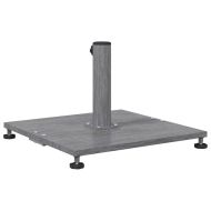 Основа за чадър Тъмен сив дървесен вид 45 x 45 x 31 см