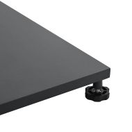 Основа за чадър Тъмен сив 45 x 45 x 31 см