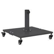 Основа за чадър Тъмен сив 45 x 45 x 31,5 см