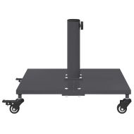 Основа за чадър Тъмен сив 45 x 45 x 31,5 см