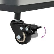 Основа за чадър Тъмен сив 45 x 45 x 31,5 см