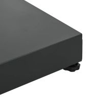 Основа за чадър Тъмен сив 45 x 45 x 31,5 см