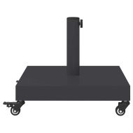 Основа за чадър Тъмен сив 45 x 45 x 31,5 см