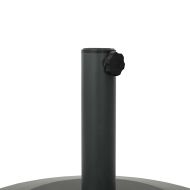 Основа за чадър Тъмен сив 48 x 48 x 32 см