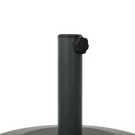 Основа за чадър Тъмен сив 48 x 48 x 32 см