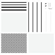 Преплъзваща се врата Черно 90 x 205 cm