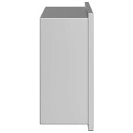 Нишата за душ Сребрист 30 x 20 x 9.5 см Неръждаема стомана