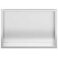 Нишата за душ Сребрист 30 x 20 x 9.5 см Неръждаема стомана